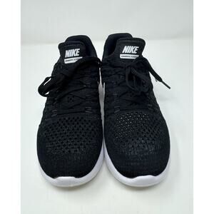 Nike Women Lunarepic Low Flyknit 2 Running, Black, Size 6.5
